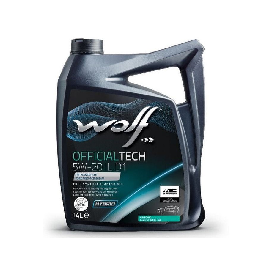 WOLF OFFICIALTECH 5W20 IL D1 4L