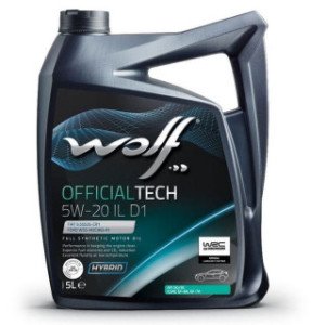 WOLF OFFICIALTECH 5W20 IL D1 5L