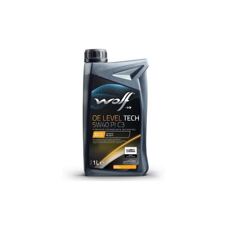 WOLF OE LEVEL TECH 5W40 PI C3 1L