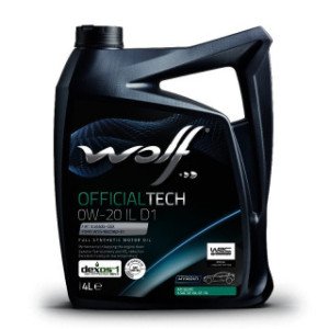 WOLF OFFICIALTECH 0W20 IL D1 4L