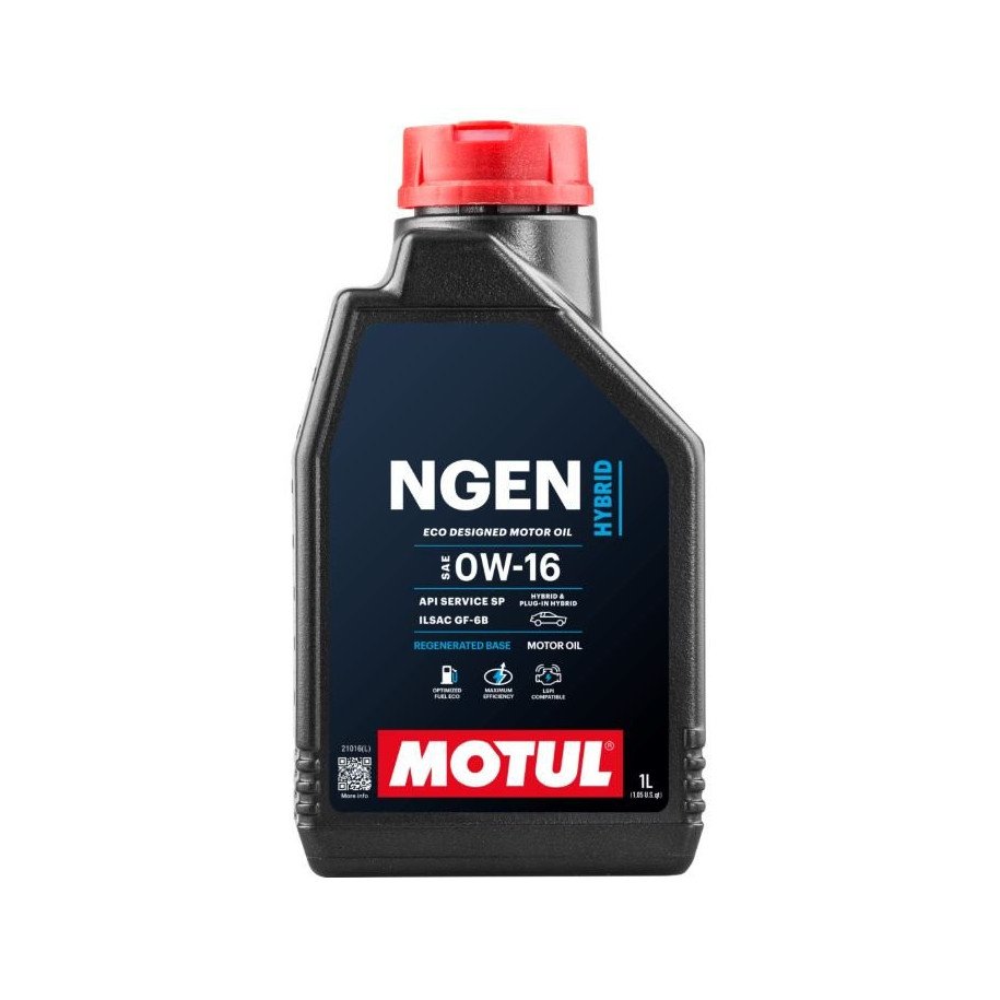 MOTUL NGEN HYBRID 0W16 1L