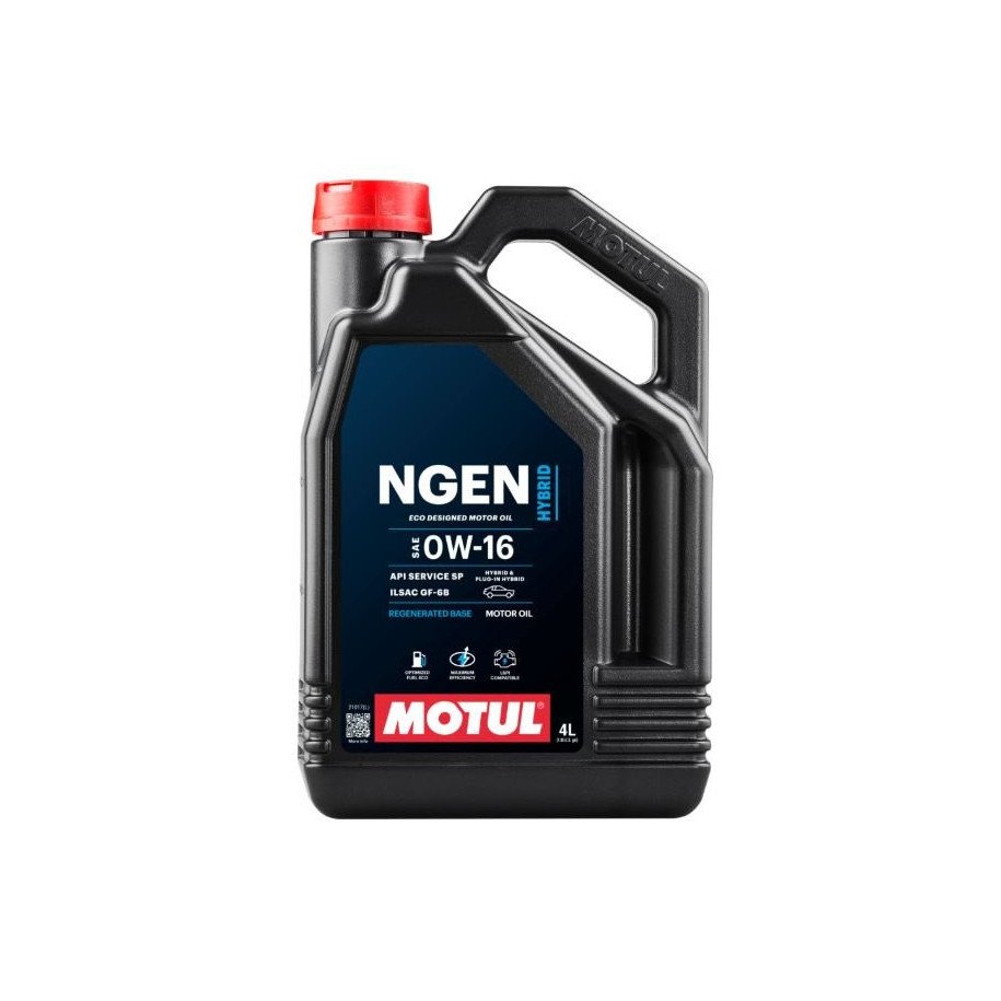 MOTUL NGEN HYBRID 0W16 4L