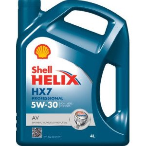 SHELL Helix HX7 Pro AV 5W30 4L