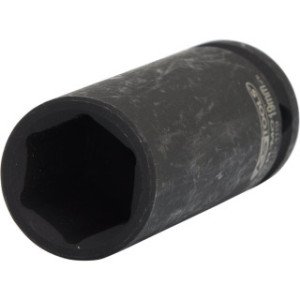 KS TOOLS 1/2" 19mm, 6-kanšu triecienmuciņa, gara