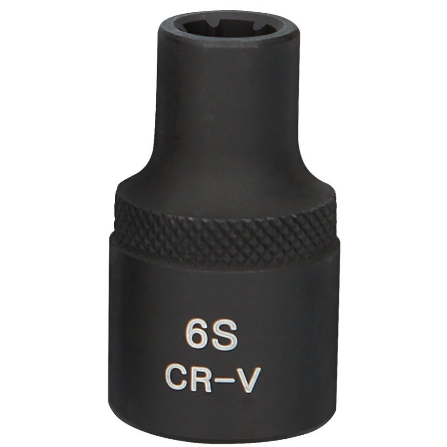 KS TOOLS 1/2", M6S, RIBE® triecienmuciņa, īsa