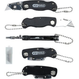 KS TOOLS Saliekamais nazis ar jostas stiprinājuma ķēdi, 97mm