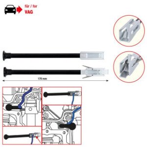 KS TOOLS VAG DSG mehatronikas spraudsavienojuma atslēga