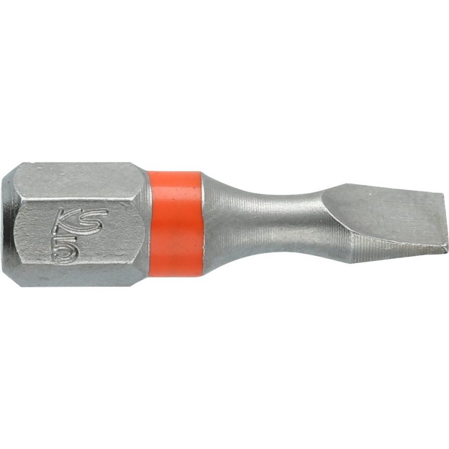 KS TOOLS 1/4", 5mm TORSIONpower plakanais uzgalis, 25mm