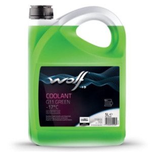 WOLF COOLANT G11 GREEN -17°C 5L