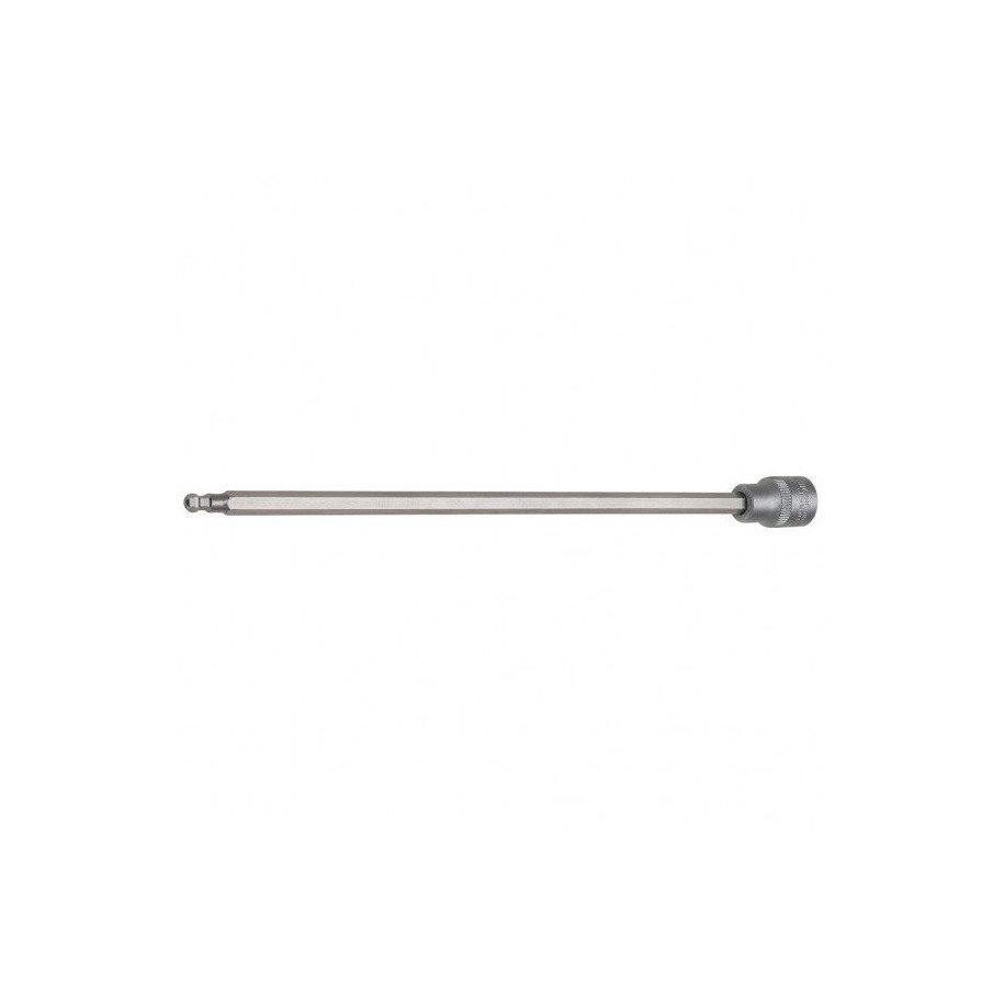 KS TOOLS 3/8" SW5 muciņa iekšējā seškanša skrūvēm ar lodveida galvu, 215mm
