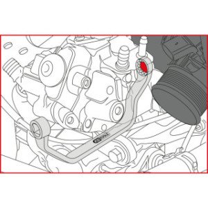 KS TOOLS 3/8", 13mm speciālā atslēga ieplūdes kolektoram, VAG