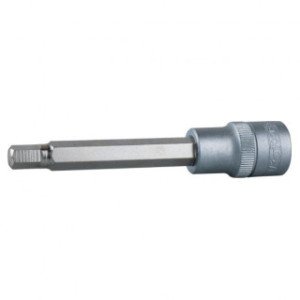 KS TOOLS 1/2", 6mm muciņa ar uzgali, iekšējais seškantis, gara