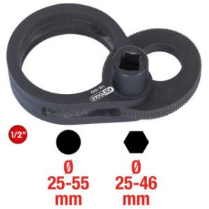 KS TOOLS Ekscentra iespīlēšanas un pagriešanas ierīce, 25-55mm