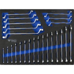 Brilliant Tools Pārvietojams darbnīcas plaukts ar 7 atvilktnēm un 347 instrumentiem