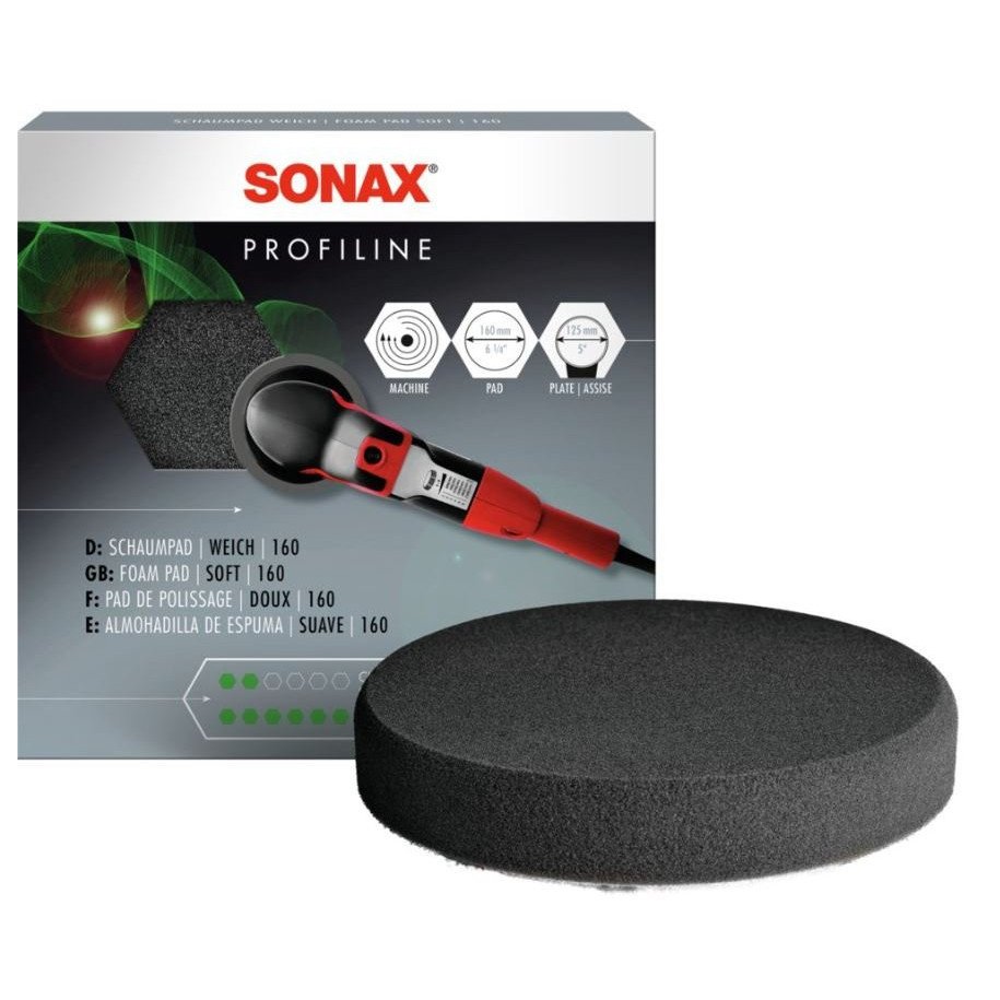 SONAX Polishing Pad grey (extra-soft) D160 1gb