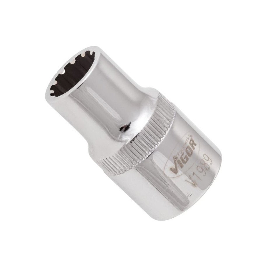 VIGOR 1/2", 11mm universālā muciņa, garums 38.1mm