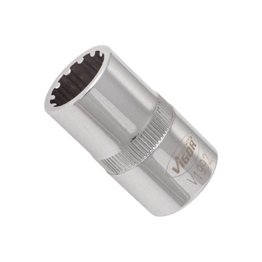 VIGOR 1/2", 14mm universālā muciņa, garums 38.1mm