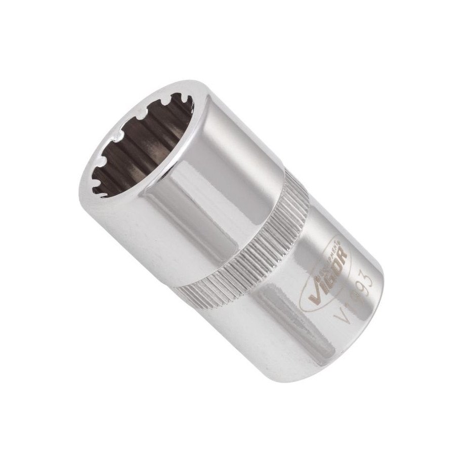 VIGOR 1/2", 15mm universālā muciņa, garums 38.1mm