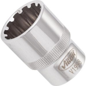 VIGOR 1/2", 20mm universālā muciņa, garums 38.1mm