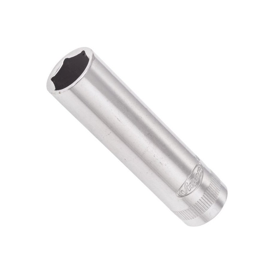 VIGOR 3/8" 12mm, 6-kanšu muciņa, garums 63 mm