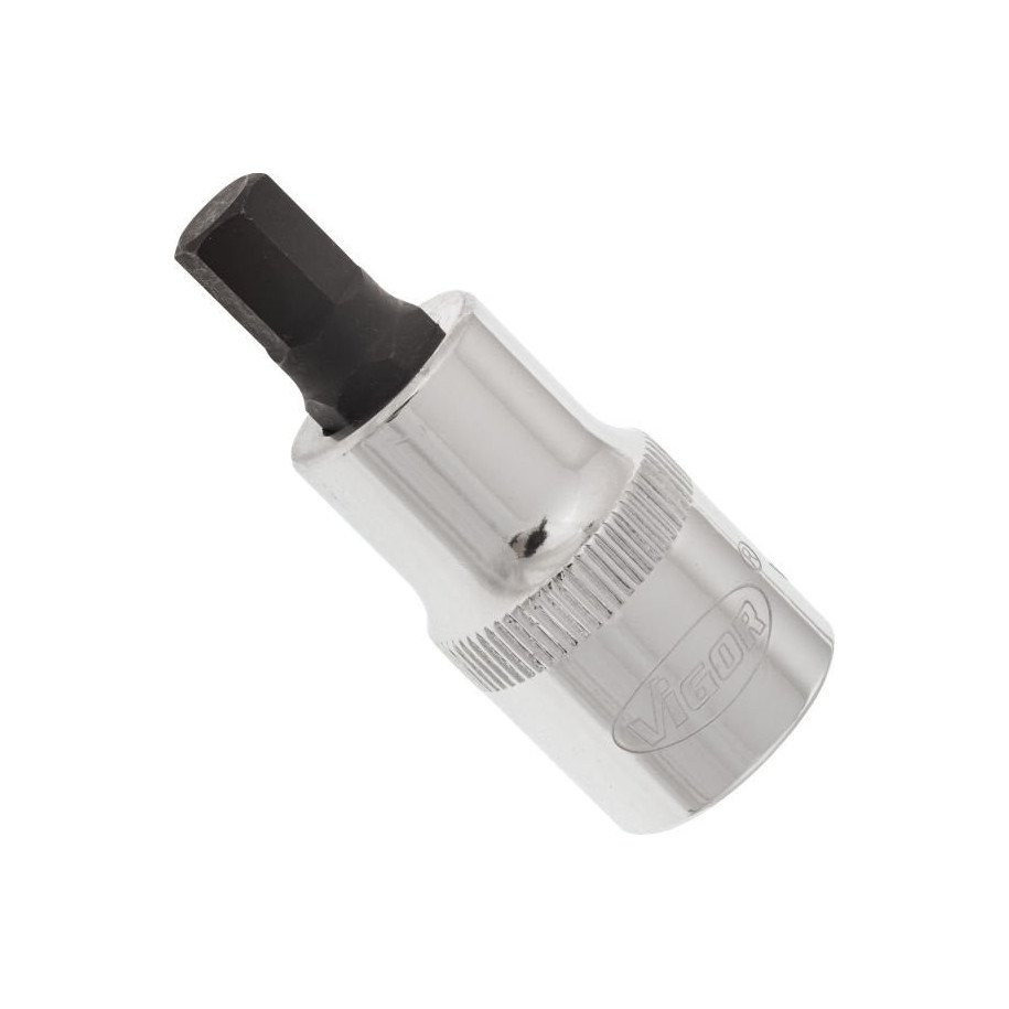 VIGOR 1/2" 8mm, muciņa ar uzgali, HEX, garums 55 mm