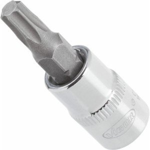VIGOR 1/4" T27, muciņa ar uzgali, TORX, garums 38 mm