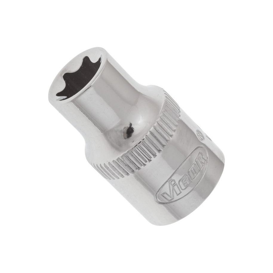 VIGOR 3/8" E10, TORX-E muciņa, garums 28 mm