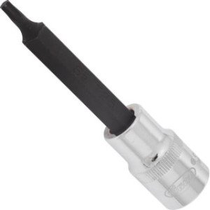 VIGOR 1/2" T25, muciņa ar uzgali, TORX, garums 100 mm