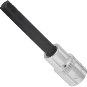 VIGOR 1/2" T55, muciņa ar uzgali, TORX, garums 100 mm