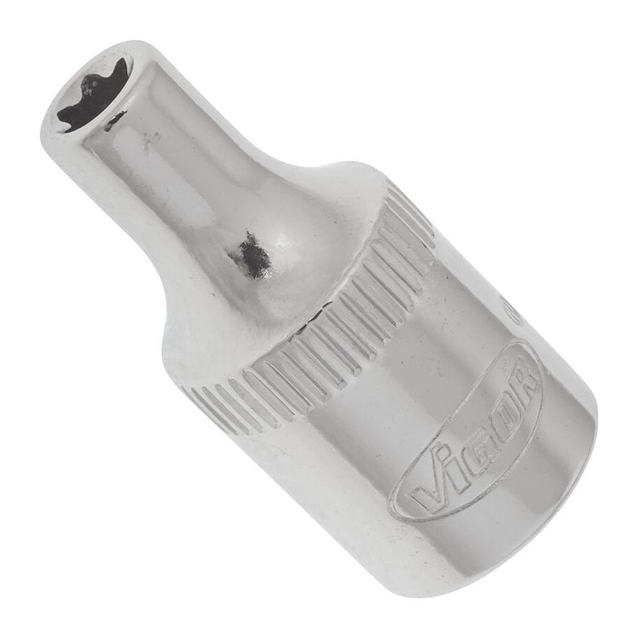 VIGOR 1/4" E5 muciņa, TORX-E