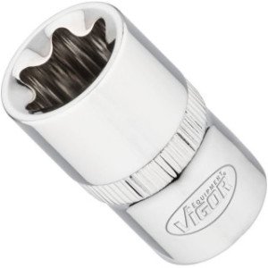 VIGOR 1/2" E20 muciņa, TORX-E, garums 38 mm