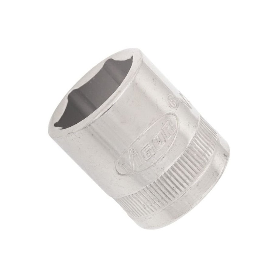 VIGOR 3/8" 16mm, 6-kanšu muciņa, garums 28 mm