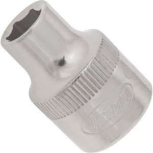 VIGOR 3/8" 7mm, 6-kanšu muciņa, garums 28 mm