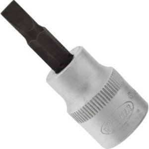 VIGOR 3/8" 0.8x5.5mm, muciņa ar uzgali, Plakanais ( - ), garums 49 mm