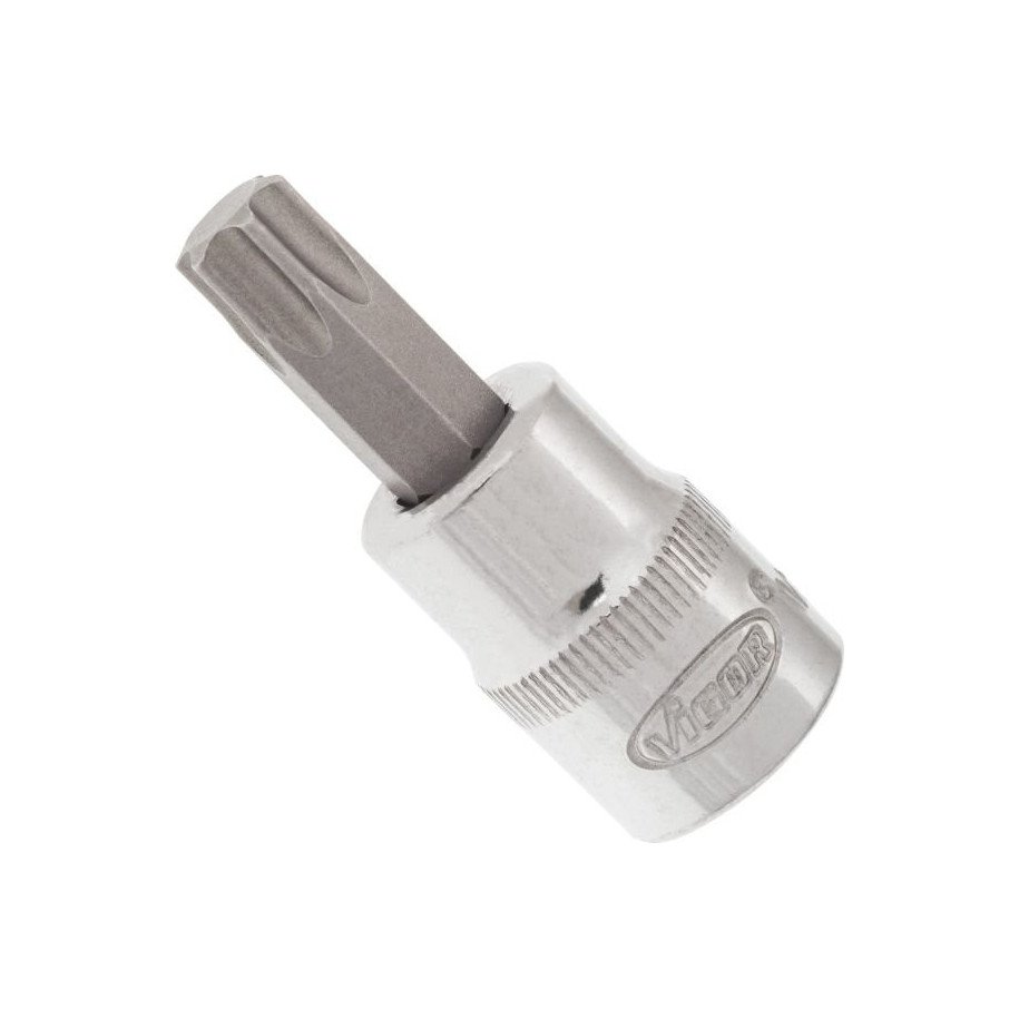 VIGOR 3/8" T50, muciņa ar uzgali, TORX, garums 49 mm