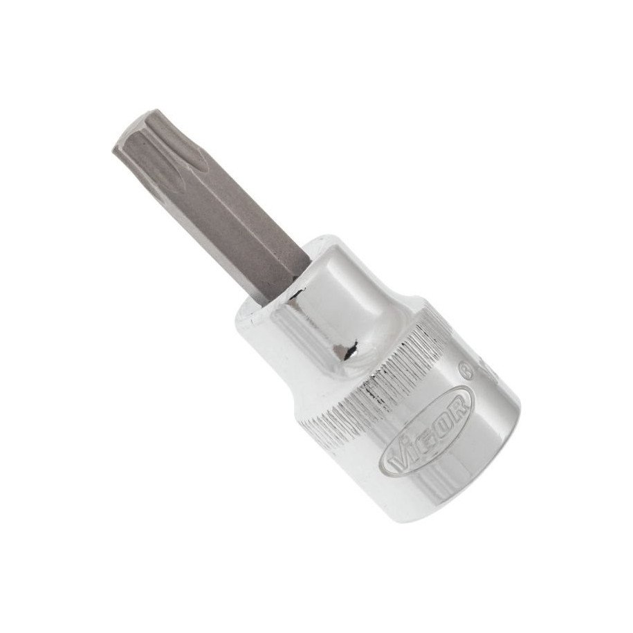 VIGOR 3/8" T40, muciņa ar uzgali, TORX, garums 49 mm