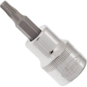 VIGOR 3/8" T25, muciņa ar uzgali, TORX, garums 49 mm