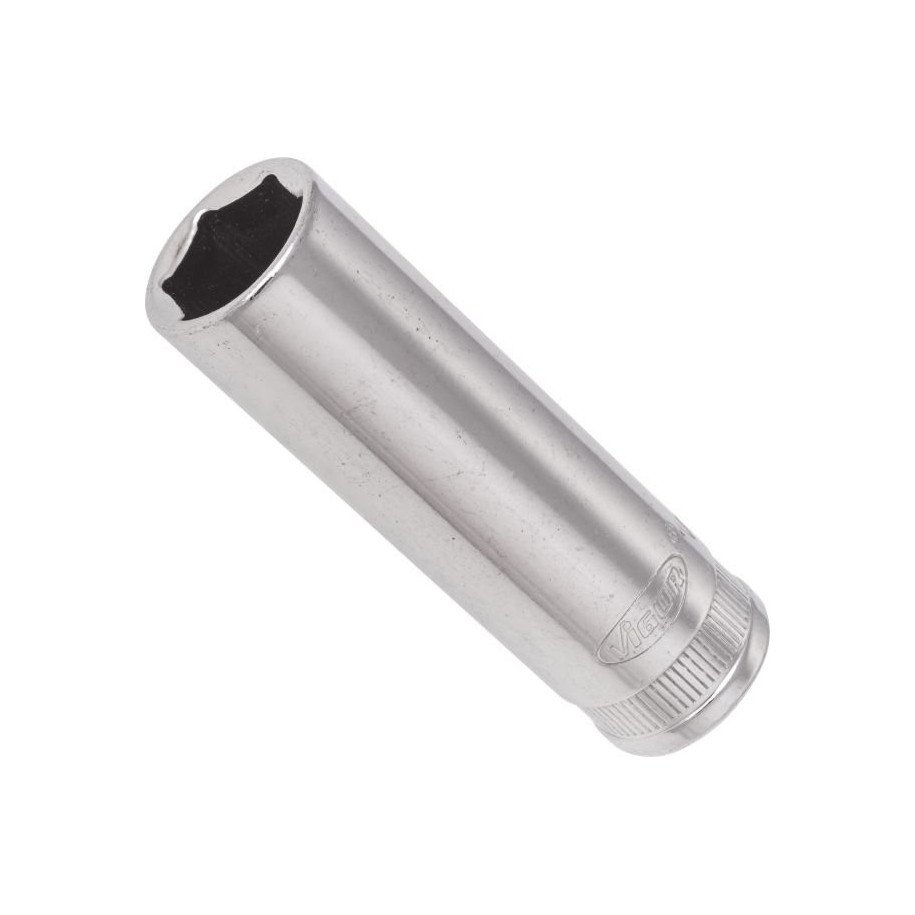 VIGOR 3/8" 13mm, 6-kanšu muciņa, garums 63 mm