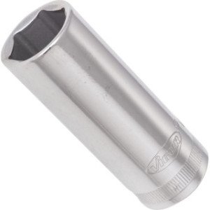 VIGOR 3/8" 17mm, 6-kanšu muciņa, garums 63 mm