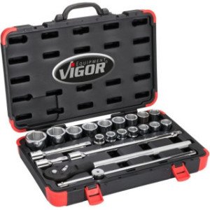 VIGOR 3/4", muciņu kompl. 21gab.