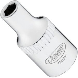 VIGOR 1/4" 4mm, 6-kanšu muciņa, garums 25 mm