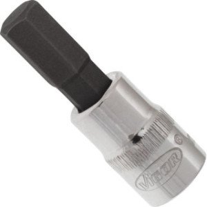 VIGOR 1/4" 7mm, muciņa ar uzgali, HEX, garums 38 mm