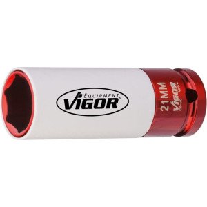 VIGOR 1/2" 21mm Riteņu muciņa, garums 85mm