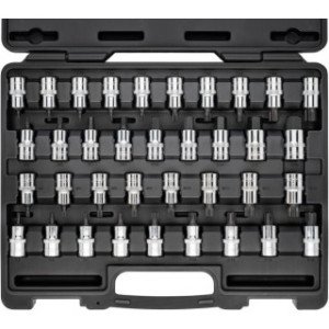 VIGOR 1/2" Uzgaļu komplekts 36gab.