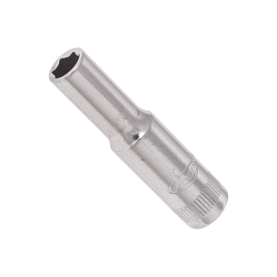 VIGOR 1/4" 6mm, 6-kanšu muciņa, garums 50 mm