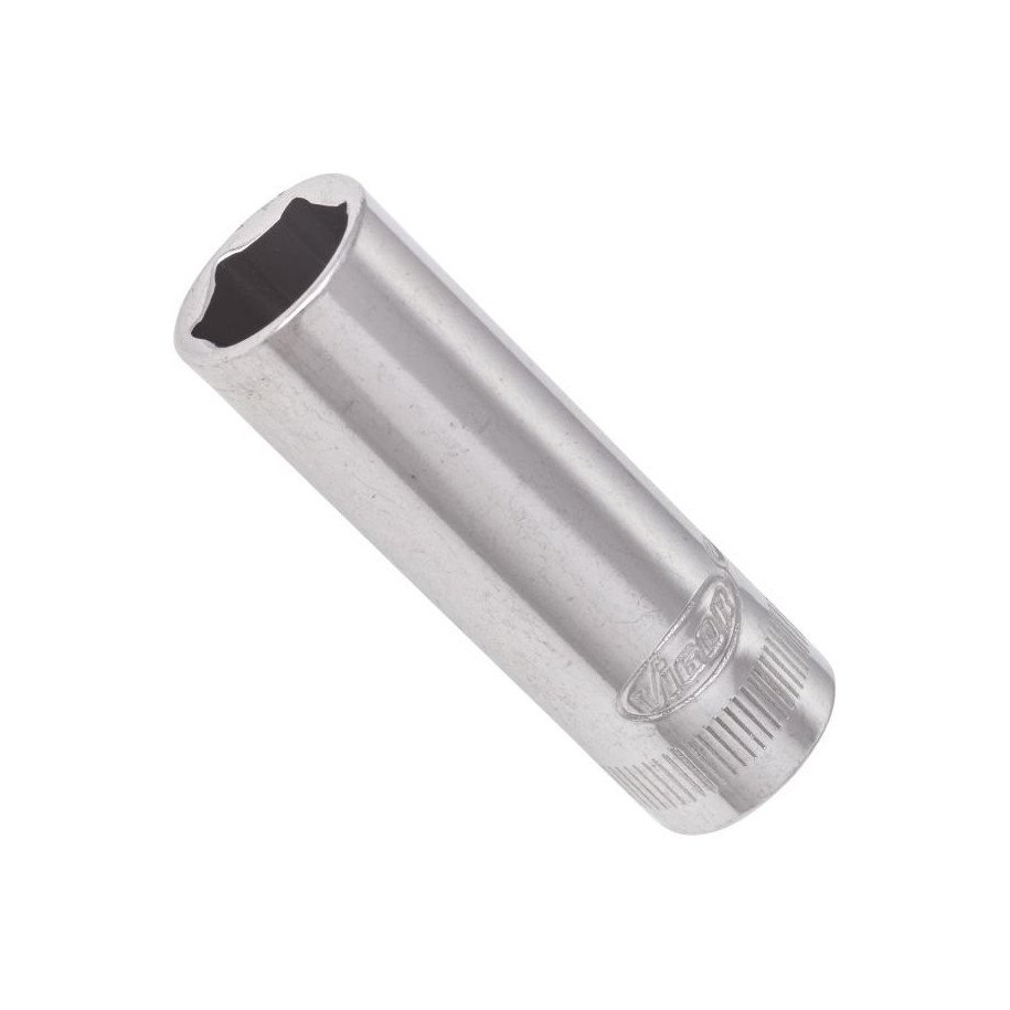 VIGOR 1/4" 11mm, 6-kanšu muciņa, garums 50 mm