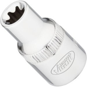 VIGOR 1/2" E12 muciņa, TORX-E, garums 38mm