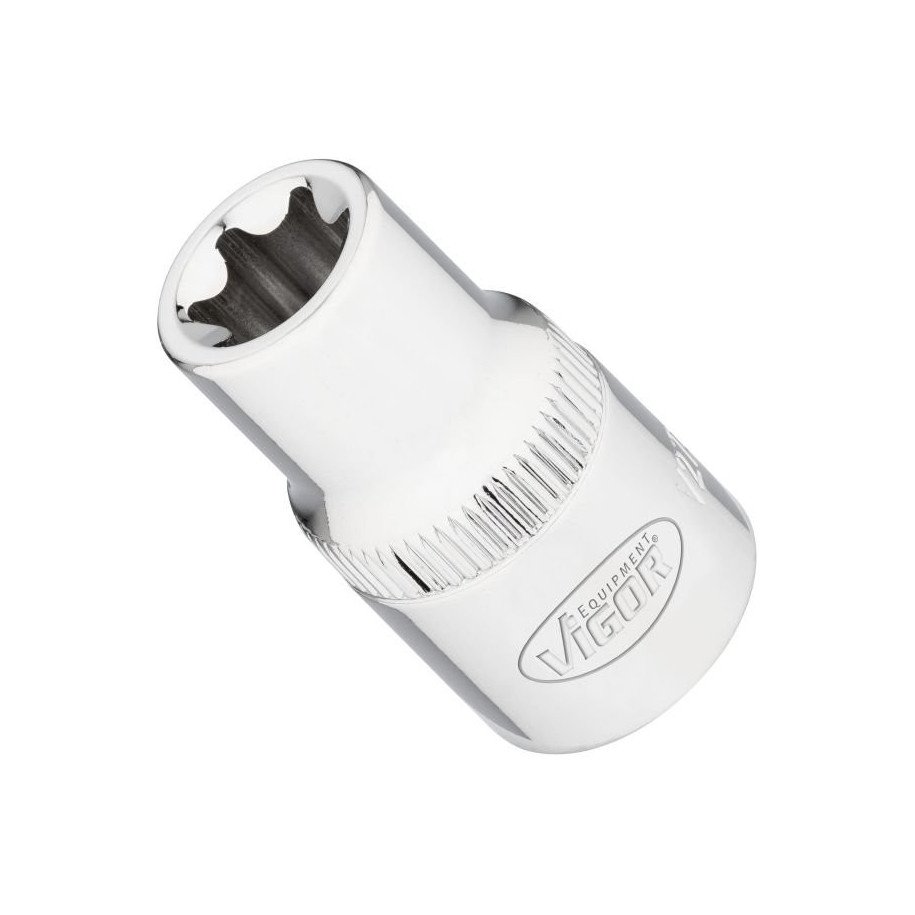 VIGOR 1/2" E14 muciņa, TORX-E, garums 38mm