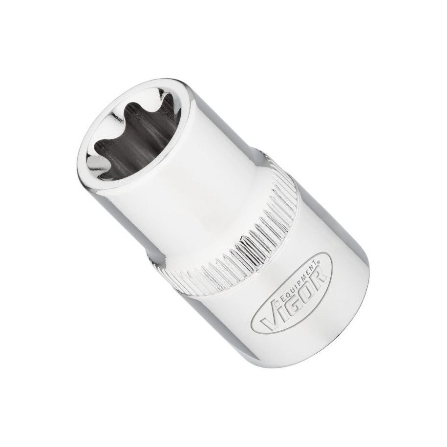 VIGOR 1/2" E16 muciņa, TORX-E, garums 38mm