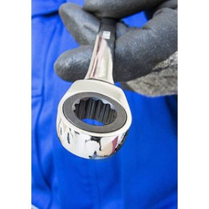 VIGOR 7mm Kombinētā sprūdrata atslēga, garums 144 mm